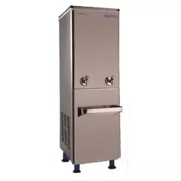 Voltas Normal Cold Water Cooler 6080 PSS Storage Capacity 80 Liter and Cooling Capacity 60 Liter Front Side Body Steel Made in India 0