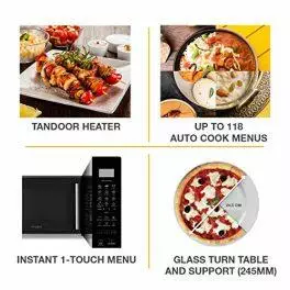 Whirlpool 20 L Convection Microwave Oven MAGICOOK PRO 22CE BLACK WHL7JBlack 0 2