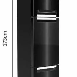Whirlpool 240 L Frost Free Multi Door Refrigerator FP 263D PROTTON ROY Steel Onyx 0 0