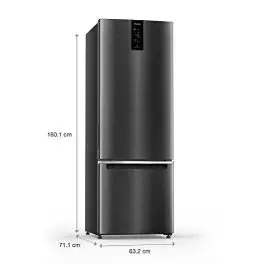 Whirlpool 312 L 3 Star IntelliFresh Convertible Inverter Frost Free Double Door Refrigerator IFPRO BM INV CNV 370 Steel onyx Z 3s 2023 Model 0 0