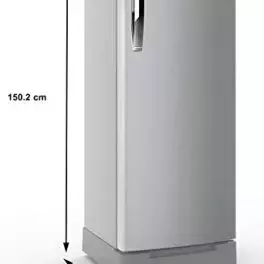 Whirlpool Ice Magic PRO 215 L 3 Star Direct Cool Single Door Refrigerator 230 IMPRO ROY 3S Alpha Steel 2022 Model 0 0