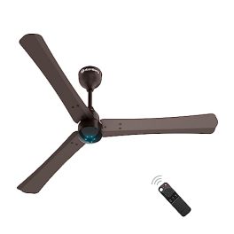 atomberg Renesa 1200mm BLDC Motor 5 Star Rated Sleek Ceiling Fans with Remote Control High Air Delivery Fan and LED Indicators Upto 65 Energy Saving 21 Year Warranty Earth Brown 0