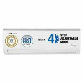 Voltas 125V Vectra Elite 1 Ton 5 Star Inverter Split AC with 4-in-1 Convertible, White