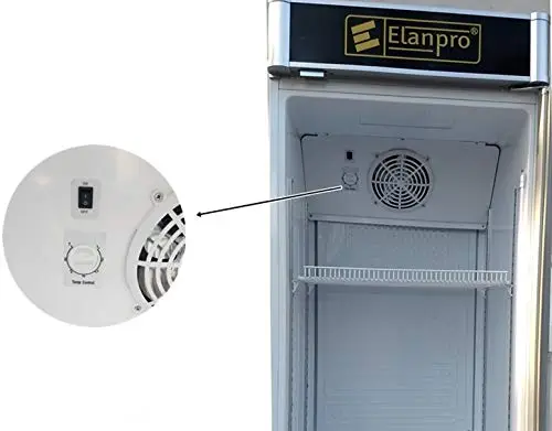Elanpro ECG 405 Visi Cooler Single Door 400L with No Cost EMI Offer Life Time Warranty 0