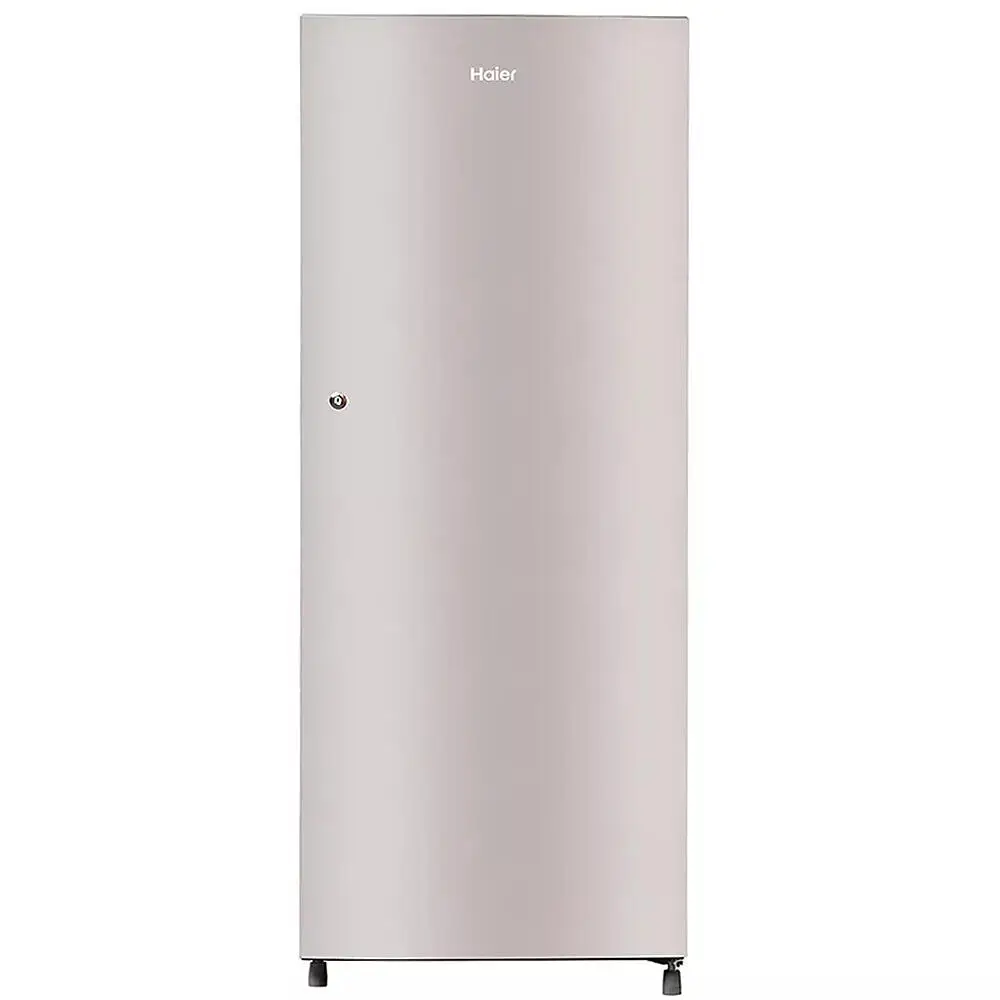 Haier 190 Litre 3 Star Single Door Refrigerator, Steel (HRD2103BIS)