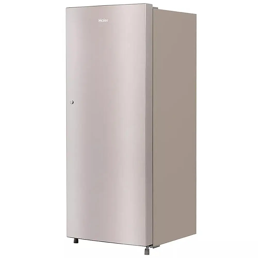 Haier 190 Litre 3 Star Single Door Refrigerator, Steel (HRD2103BIS)