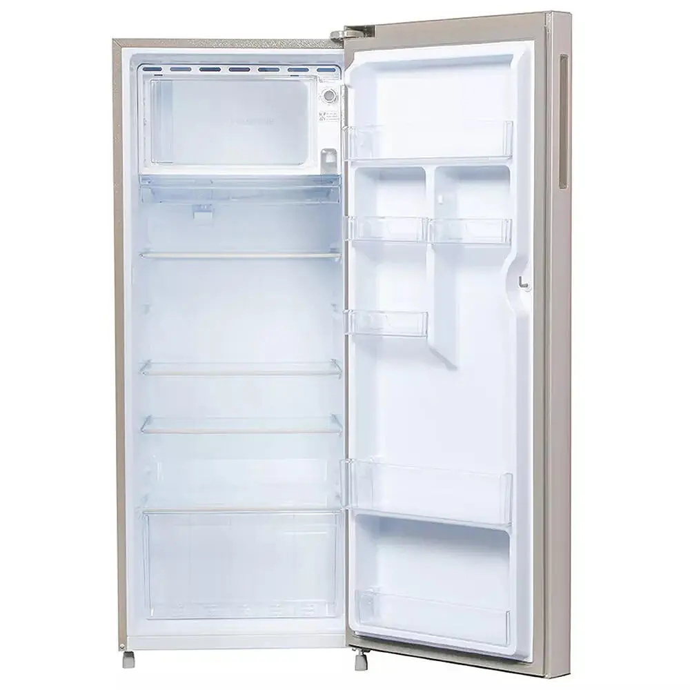 Haier 190 Litre 3 Star Single Door Refrigerator, Steel (HRD2103BIS)
