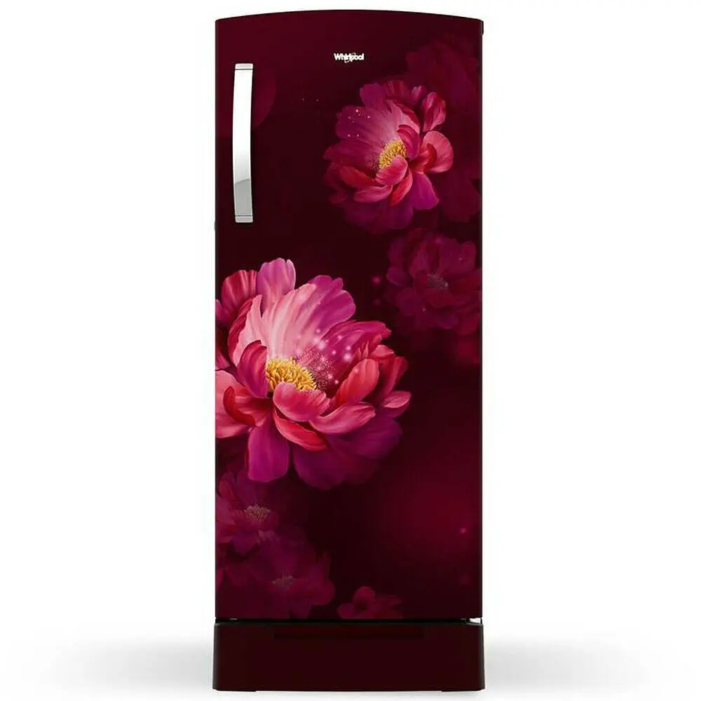 Whirlpool 215 IMPRO ROY, 192 L 3 Star Icemagic Pro Inverter Direct-Cool Single Door Refrigerator, With Base Drawer, Wine Peony