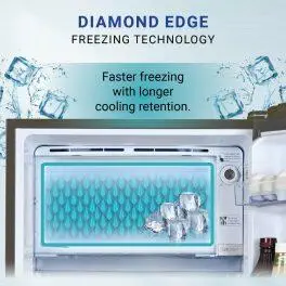 Haier 205 Litre 2 Star, Single Door Refrigerator, Inox Steel (HRD-2262BIS)