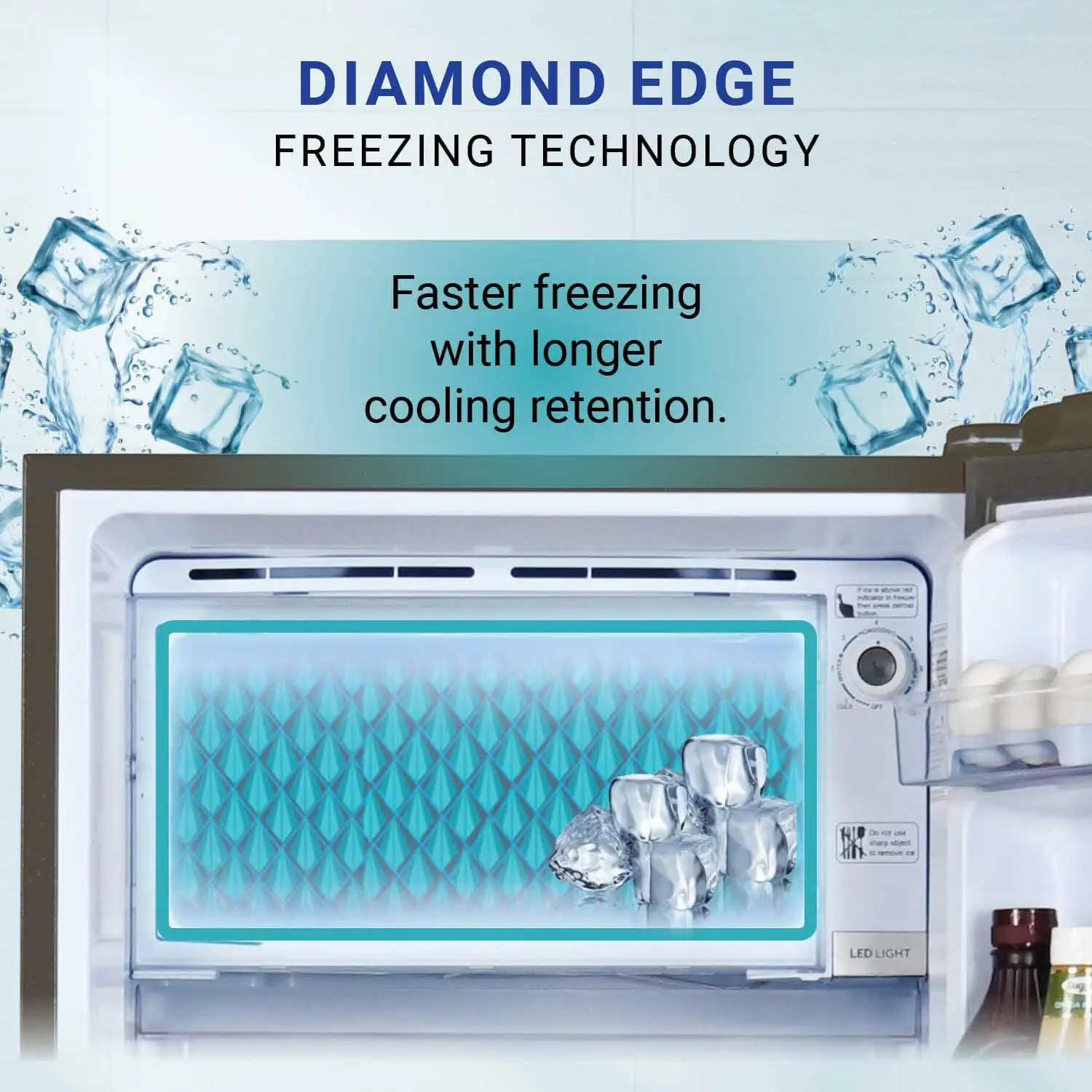 Haier 205 Litre 2 Star, Single Door Refrigerator, Inox Steel (HRD-2262BIS)