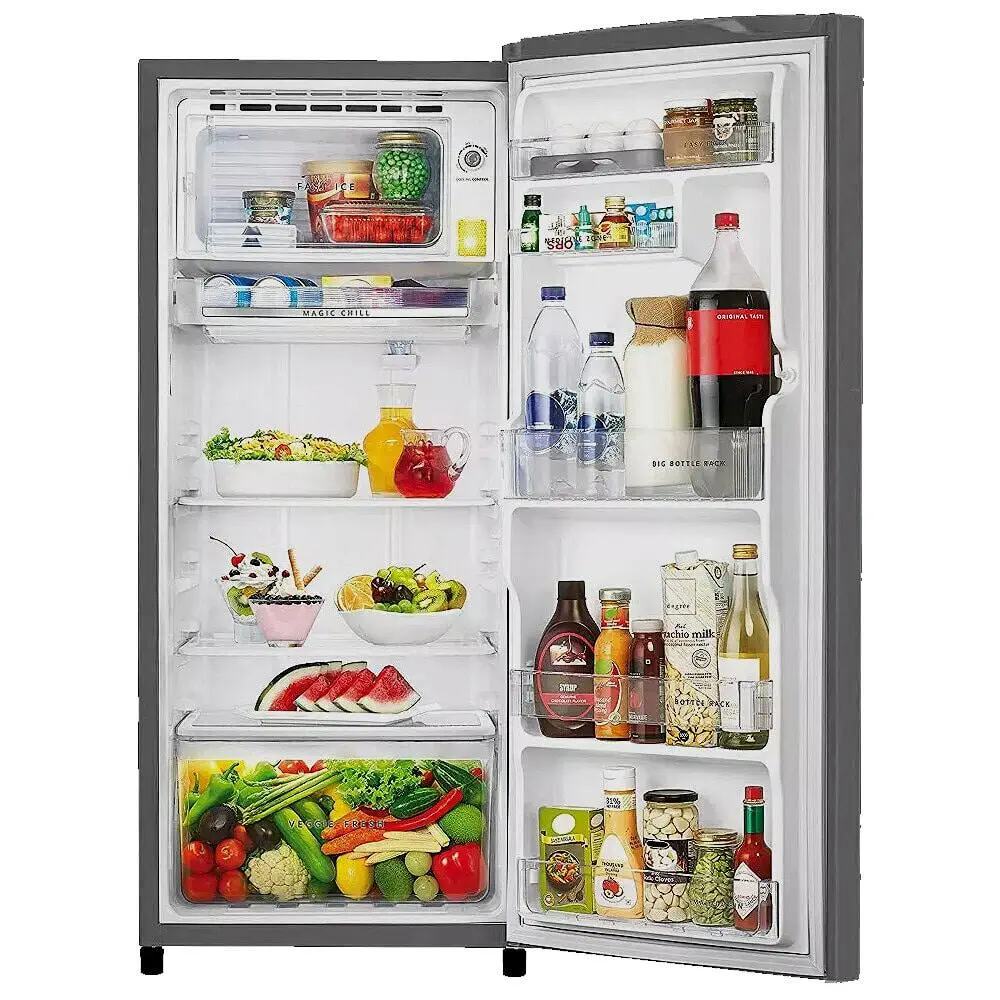 Whirlpool 230 IMPRO PRM, 192 L 3 Star Icemagic Pro Inverter Direct-Cool Single Door Refrigerator, Alpha Steel