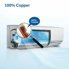 Haier HS13C-TQ3BN 1 Ton 3 Star Inverter AC with Supersonic Cooling & 7-in-1 Convertible, White