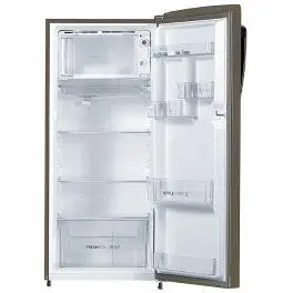 Haier 205 Litre 2 Star, Single Door Refrigerator, Inox Steel (HRD-2262BIS)