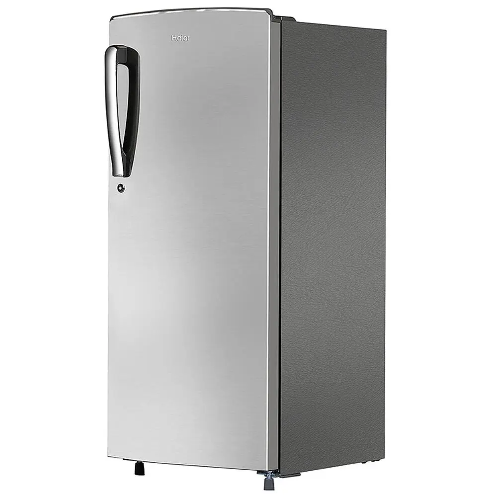 Haier 205 Litre 2 Star, Single Door Refrigerator, Inox Steel (HRD-2262BIS)