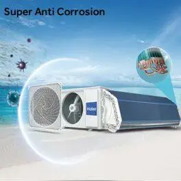 Haier HS13C-TQ3BN 1 Ton 3 Star Inverter AC with Supersonic Cooling & 7-in-1 Convertible, White