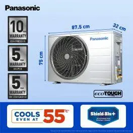Panasonic CU-RU18AKY 1.5 Ton 3 Star Inverter AC with 7-in-1 Convertible, White