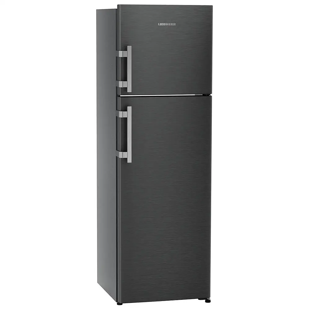 Liebherr TDLBSB3111, 316L 2 Star inverter, Hot to Cool, Frost Free Double Door Refrigerator, 20 Years Warranty on Compressor, Black Gloss