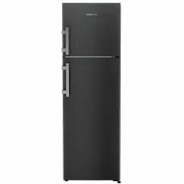 Liebherr TDLBSB3111, 316L 2 Star inverter, Hot to Cool, Frost Free Double Door Refrigerator, 20 Years Warranty on Compressor, Black Gloss