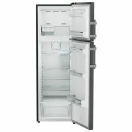 Liebherr TDLBSB3111, 316L 2 Star inverter, Hot to Cool, Frost Free Double Door Refrigerator, 20 Years Warranty on Compressor, Black Gloss