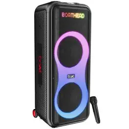 boAt PartyPal 600, 220 Watts Party Speaker with 7 Hours of Battery Backup, Black